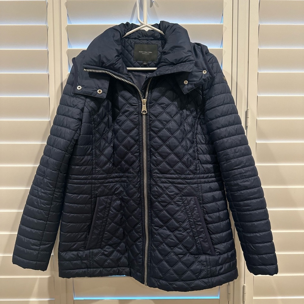 Women’s Marc New York Andrew Marc Quilted Hooded Jacket/Coat